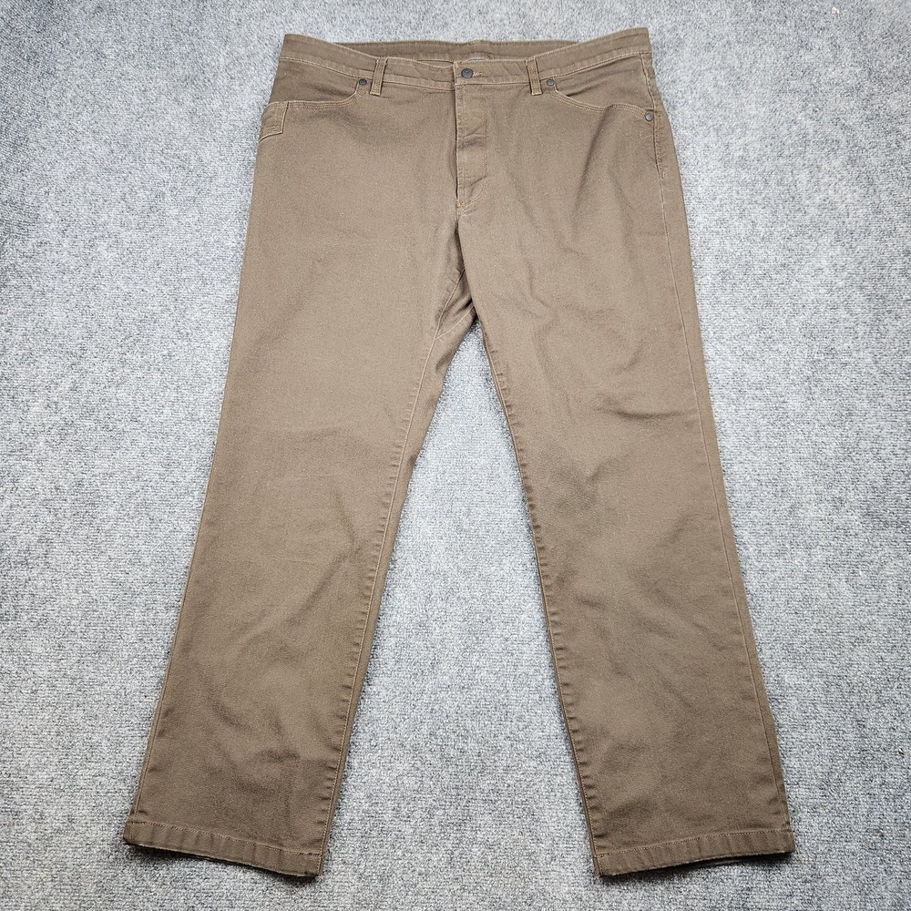 Badlands Chore Pants Mens 40x31 Brown‎ Canvas 5 Pocket Workwear Straight Leg